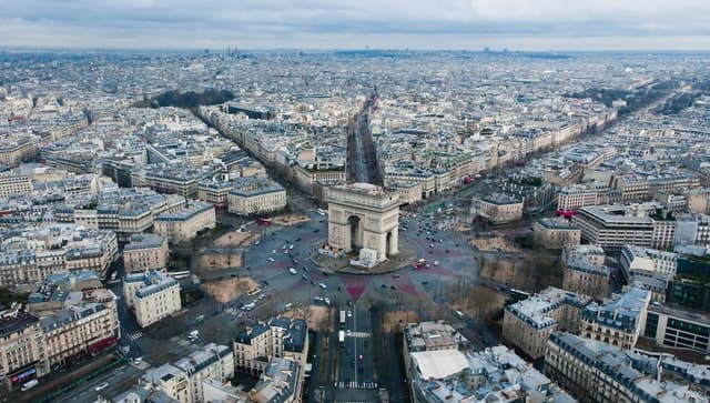 Paris from above